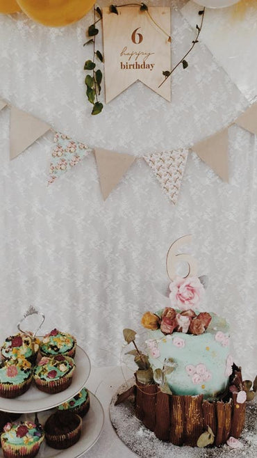 Pastel Kate Happy Birthday Flag