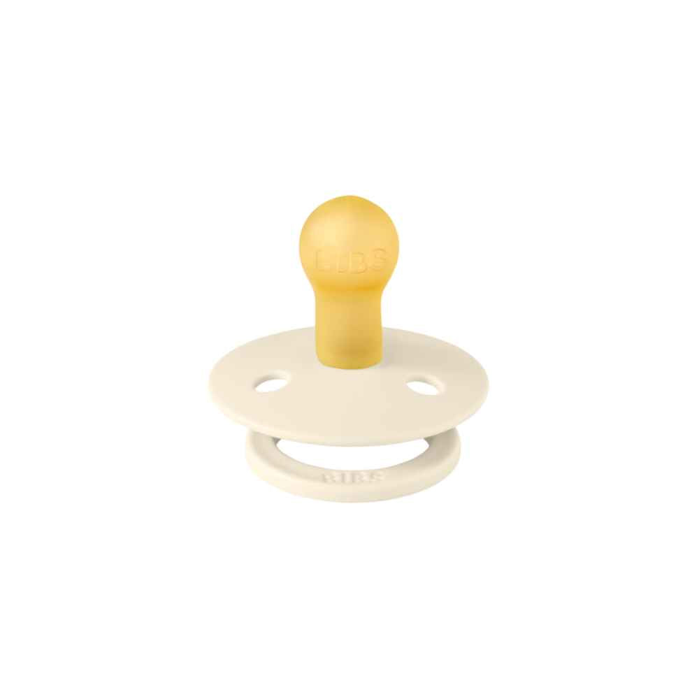 BIBS Πιπίλα Καουτσούκ Ivory (0-6m)