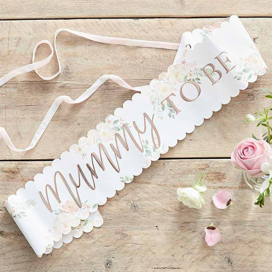 Rose Gold Κορδέλα για την Mummy To Be