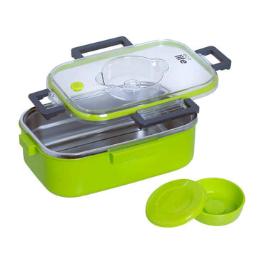 Ecolife Φαγητοδοχείο - Θερμός 850ml Πράσινο