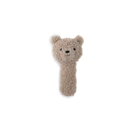 Jollein Rattle Teddy Bear Olive Green