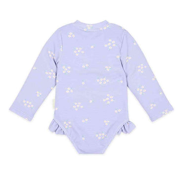 Little Dutch Ολόσωμο Μακρυμάνικο Μαγιό Με Βολάν Dreamy Lavender