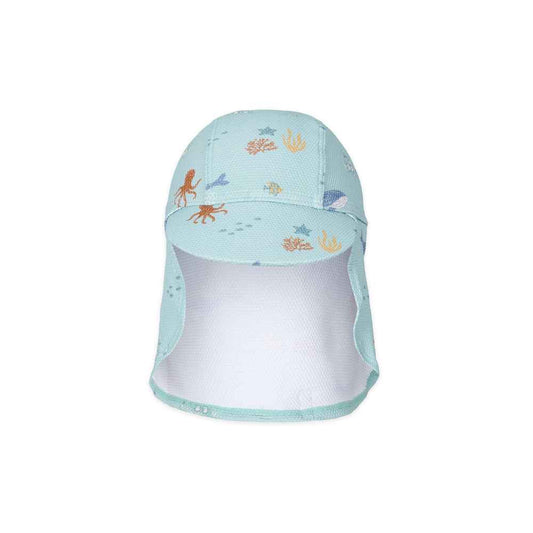 Little Dutch Παιδικό Καπέλο Ήλιου Ocean Friends