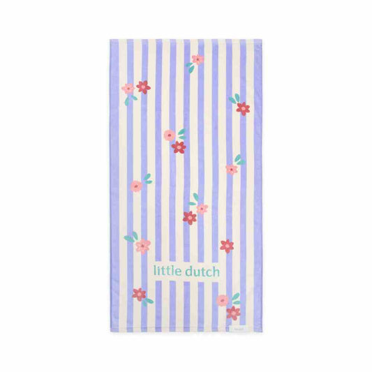 Little Dutch Πετσέτα Θαλάσσης Dreamy Purple Stripe – 60x120 εκ.