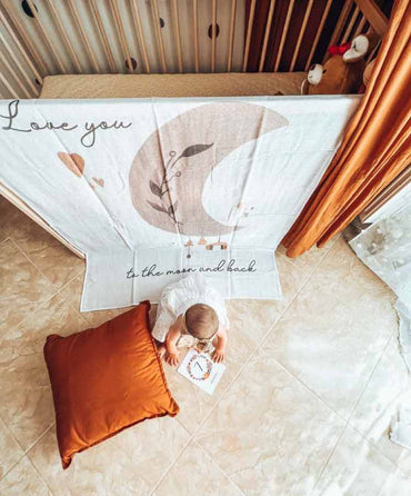 Σεντονάκι 'Love You to the moon & back'