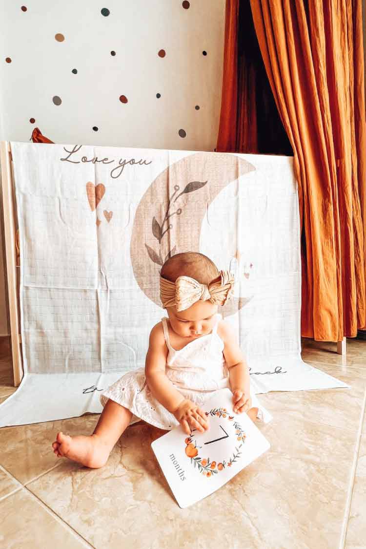 Σεντονάκι 'Love You to the moon & back'
