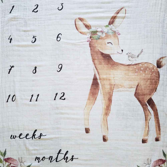 Milestone Σεντονάκι 'Oh my Deer, Child'