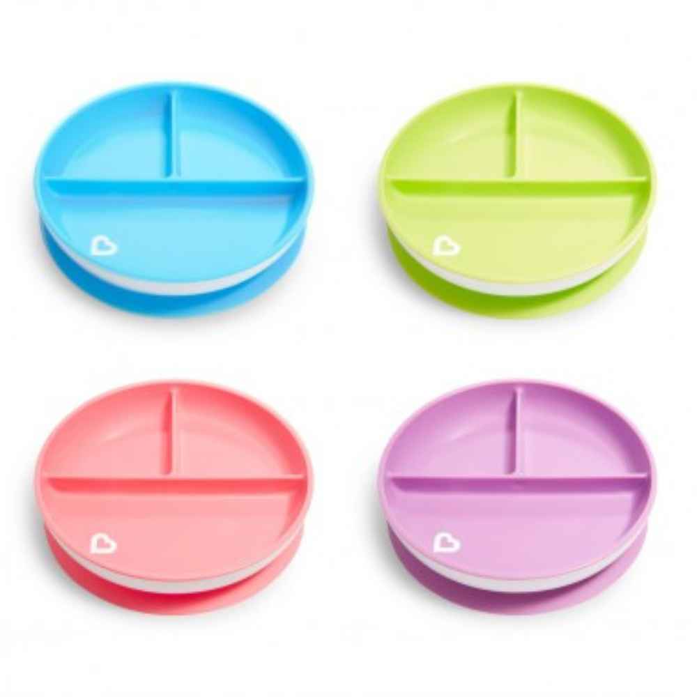 Munchkin Suction Plate Ροζ