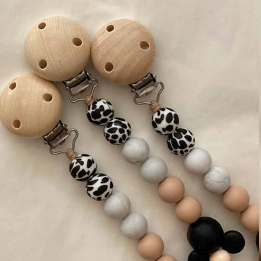 NokNok Κλιπ Πιπίλας Mickey Black
