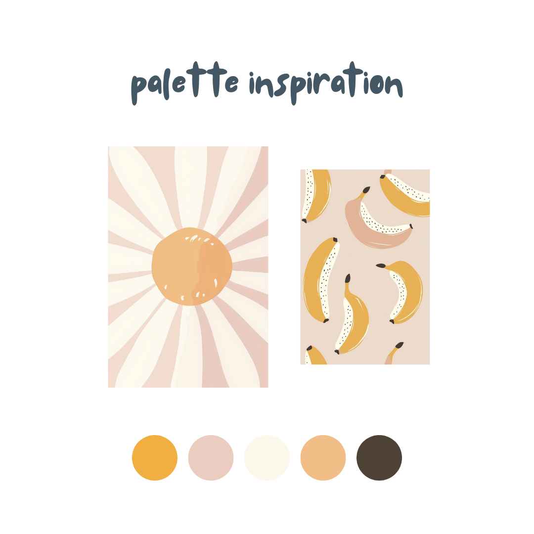 Pastel Kate Παιδική Αφίσα «Bananas»
