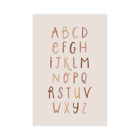 Pastel Kate Παιδική Αφίσα «ABC»