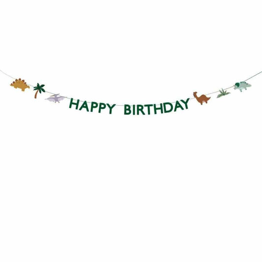 Banner Happy Birthday Δεινόσαυροι 1τμχ