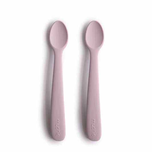 Mushie Μαχαιροπήρουνα Σιλικόνης Soft Lilac 2τμχ