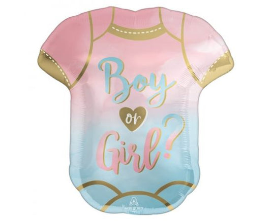 Μπαλόνι Baby Onesie 'Boy Or Girl?'