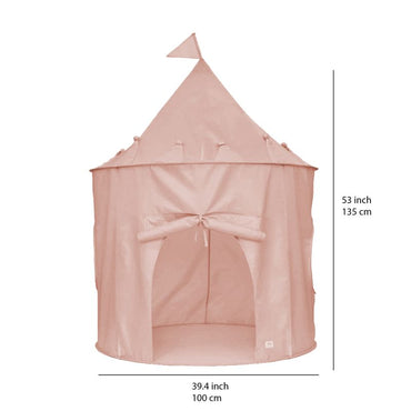 3Sprouts Σκηνή Παιχνιδιού Από Ανακυκλωμένο Ύφασμα, Pink