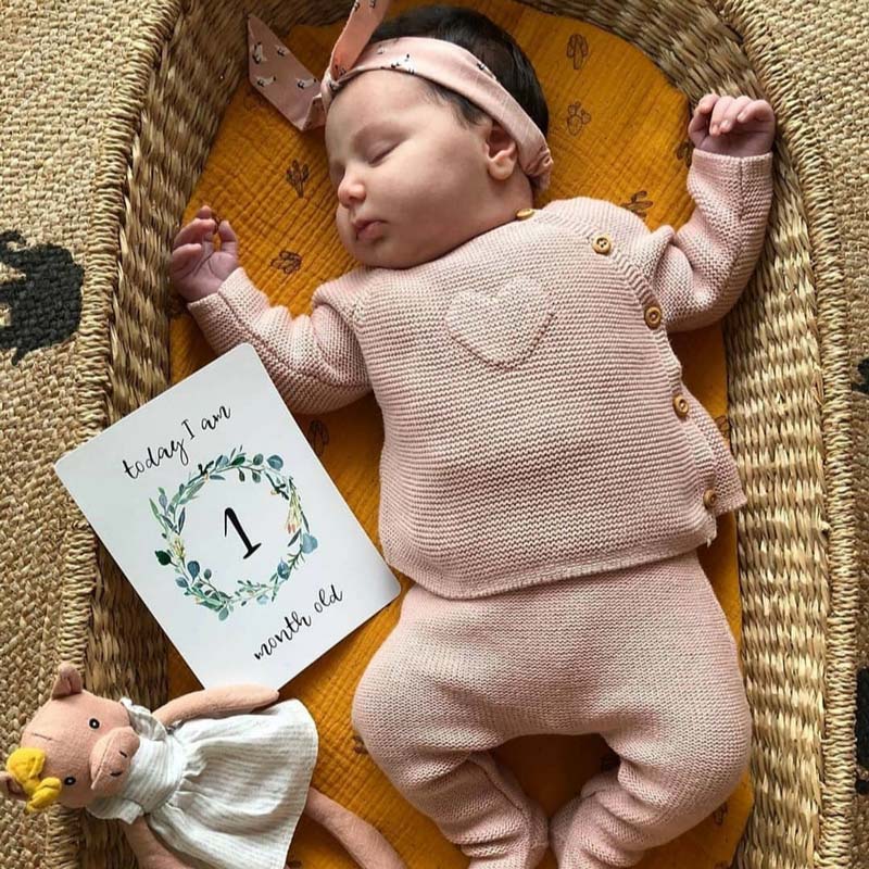 Baby Milestone Cards Ευκάλυπτος