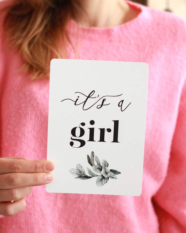 Pregnancy Milestone Cards