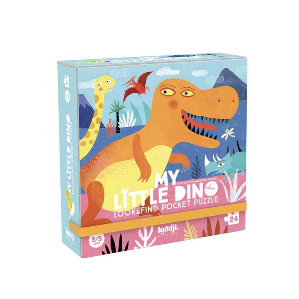 Londji Pocket Puzzle My Little Dino 24τμχ 3+ετών
