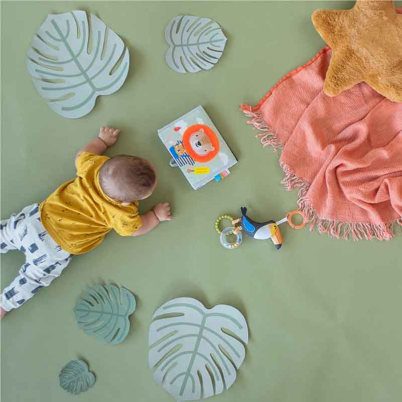 Taf Toys Μαλακό Βιβλίο Δραστηριοτήτων Savannah Tummy-Time