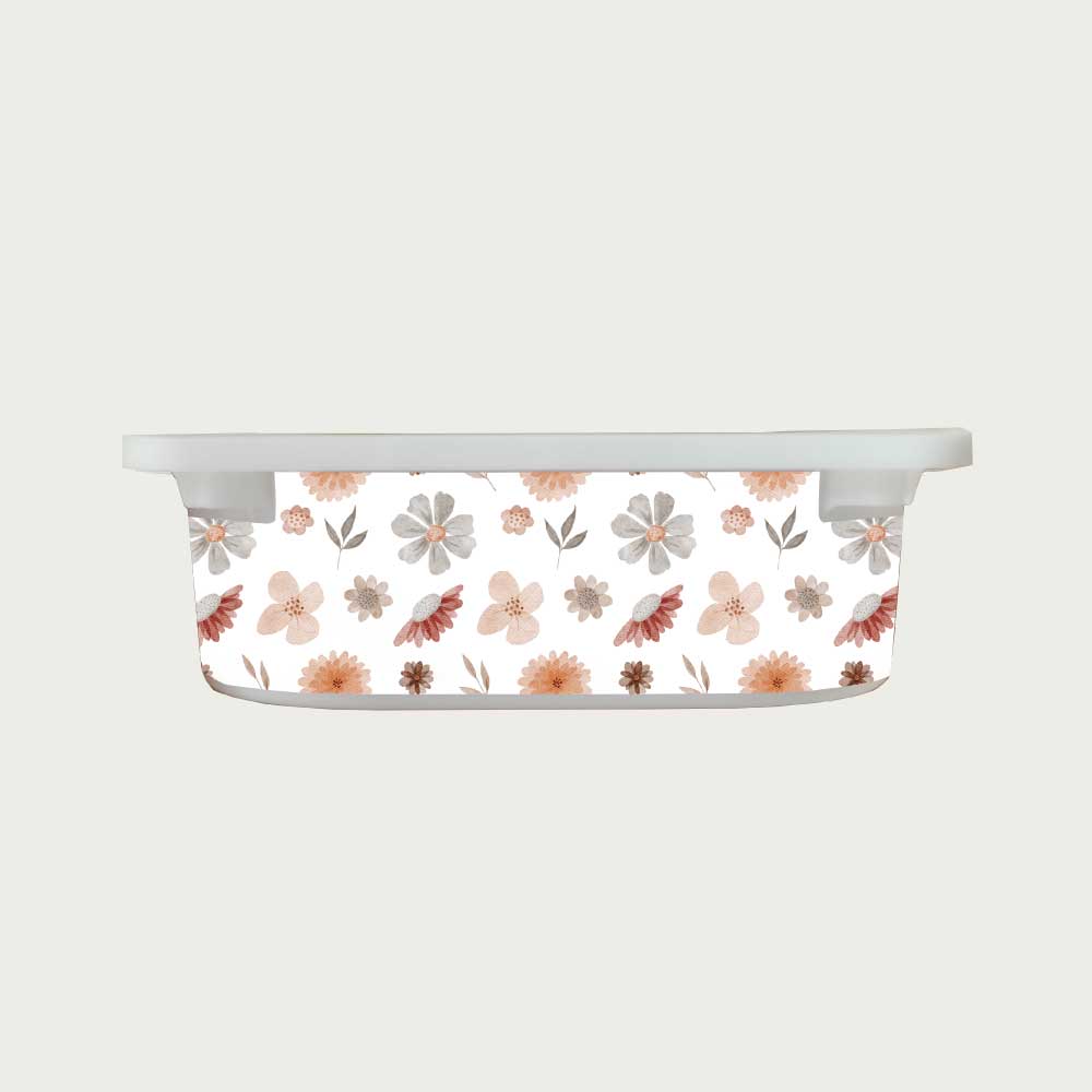 Pastel Kate Αυτοκόλλητα για Κουτιά Αποθήκευσης Trofast Vintage Flowers