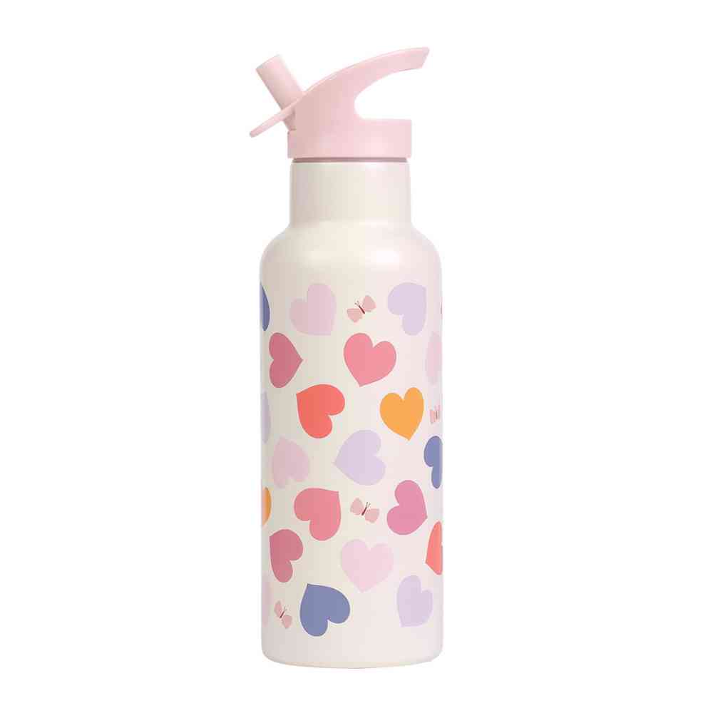 A Little Lovely Company Παγούρι Θερμός Hearts 500ml