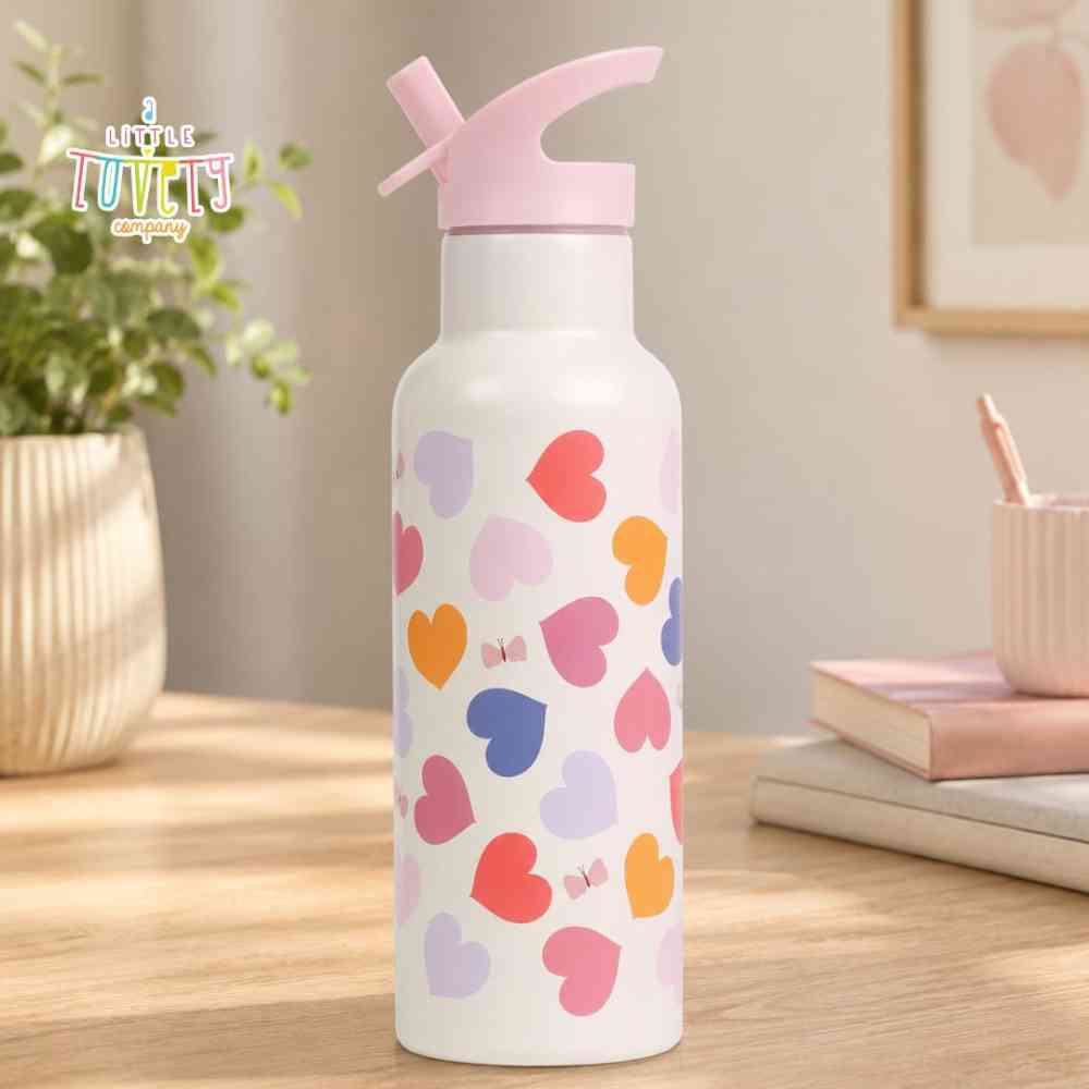 A Little Lovely Company Παγούρι Θερμός Hearts 500ml