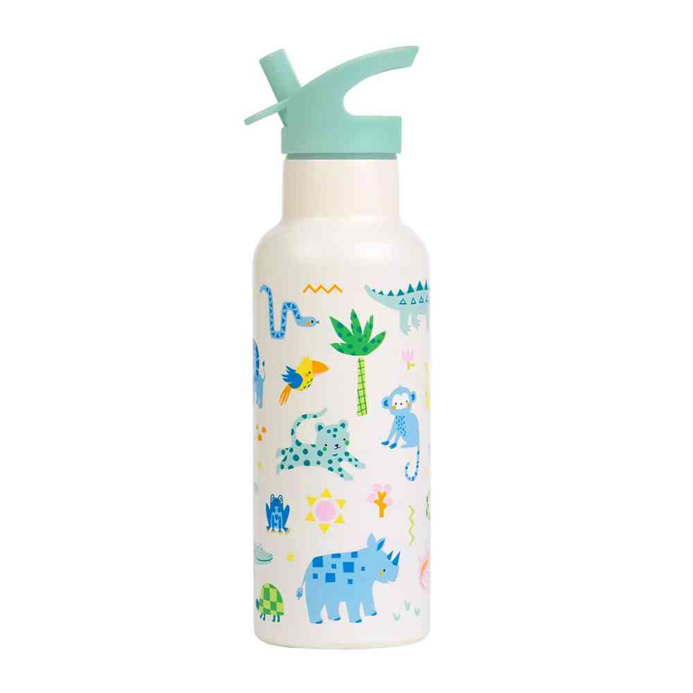 A Little Lovely Company Παγούρι Θερμός Jungle 500ml
