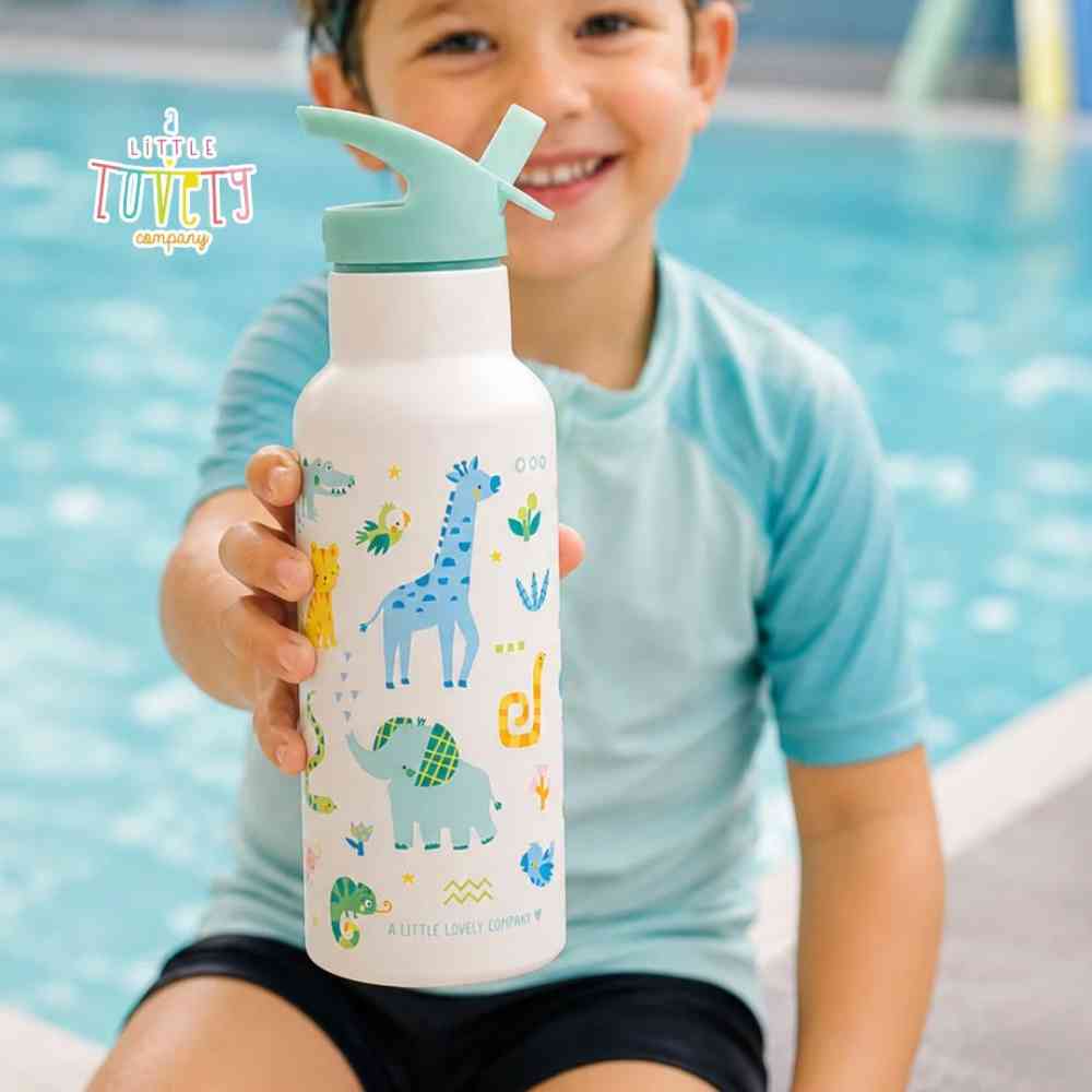 A Little Lovely Company Παγούρι Θερμός Jungle 500ml