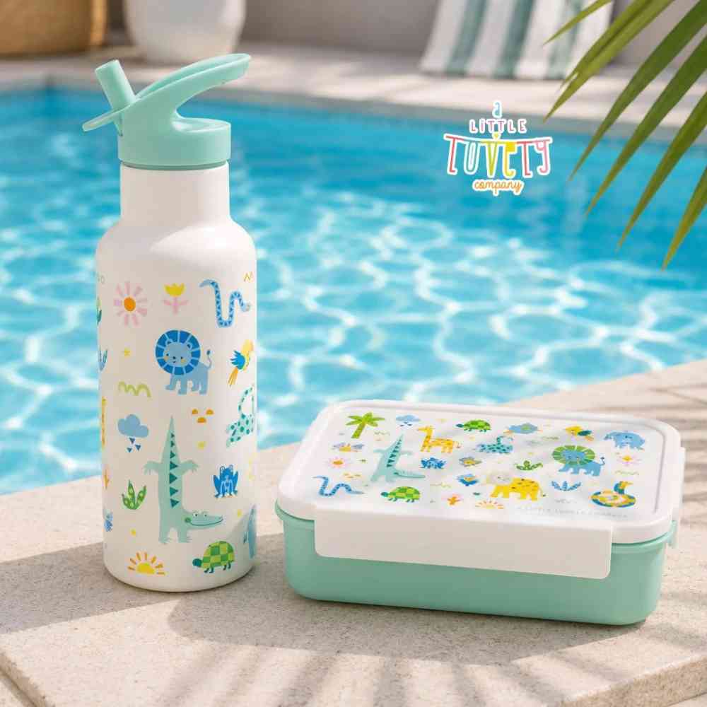 A Little Lovely Company Παγούρι Θερμός Jungle 500ml