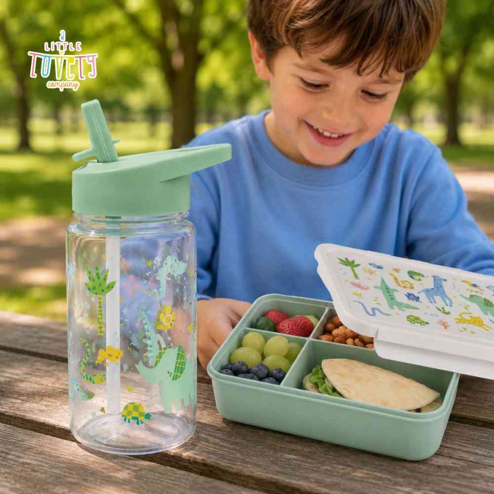 A Little Lovely Company Παιδικό Παγούρι Tritan Jungle 450ml