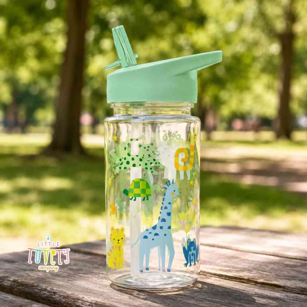 A Little Lovely Company Παιδικό Παγούρι Tritan Jungle 450ml