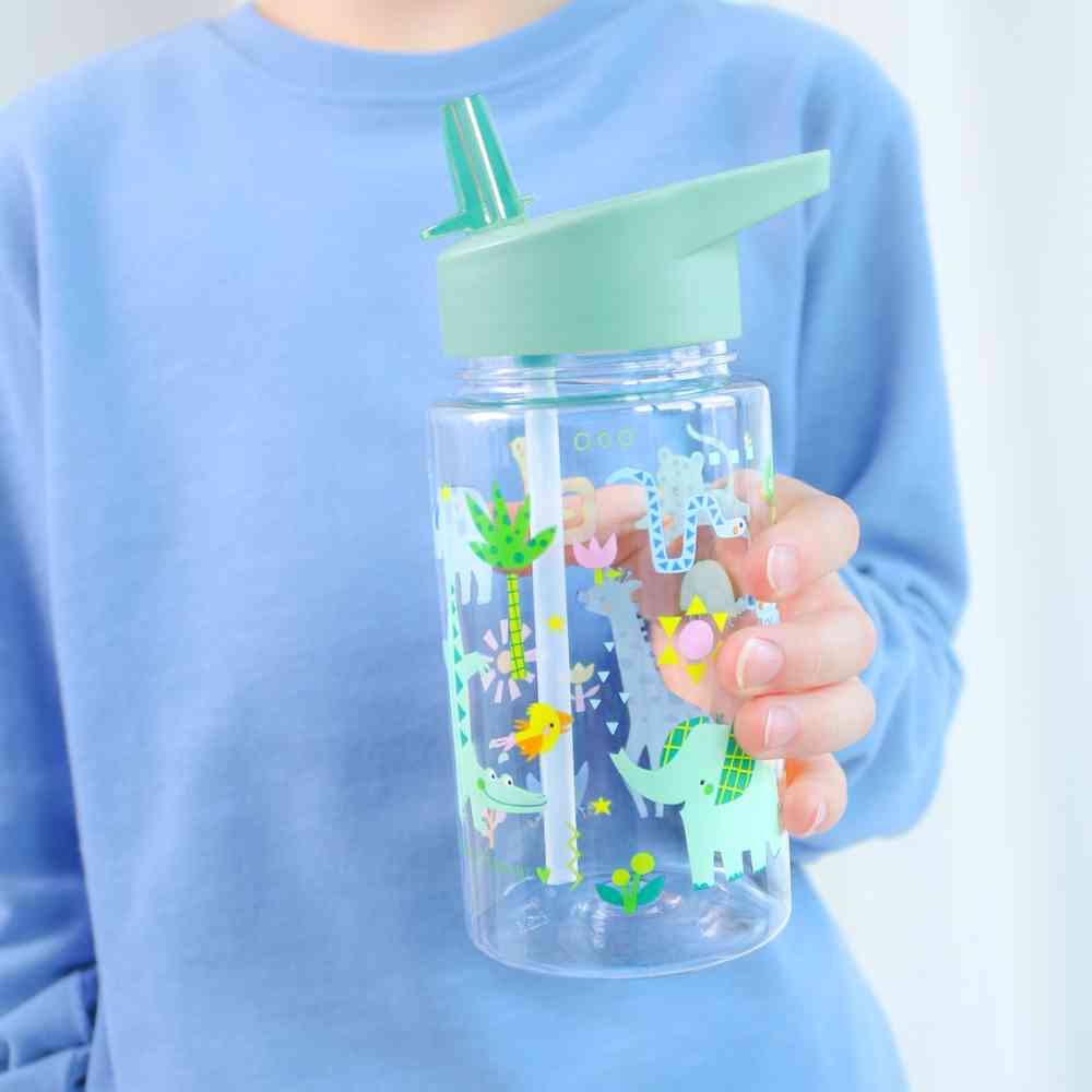 A Little Lovely Company Παιδικό Παγούρι Tritan Jungle 450ml