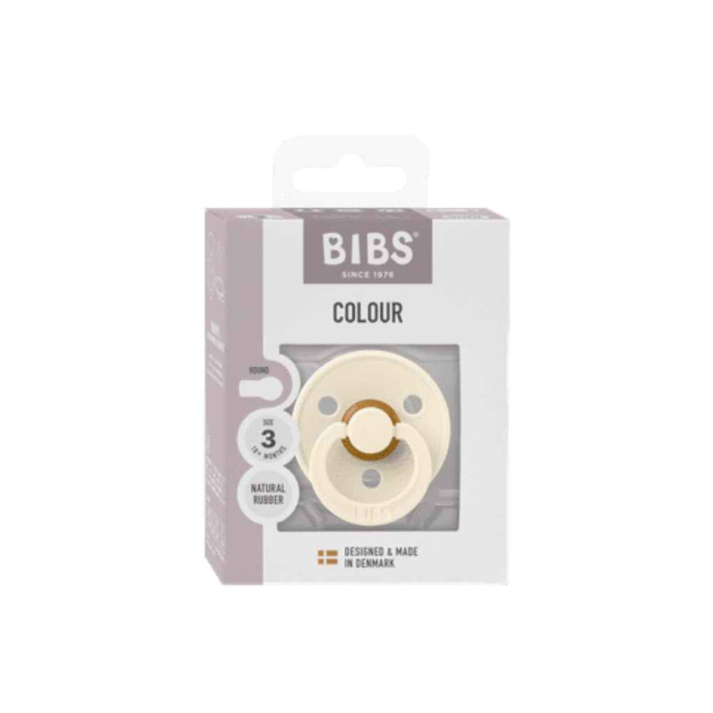 BIBS Πιπίλα Καουτσούκ Ivory (18+m)