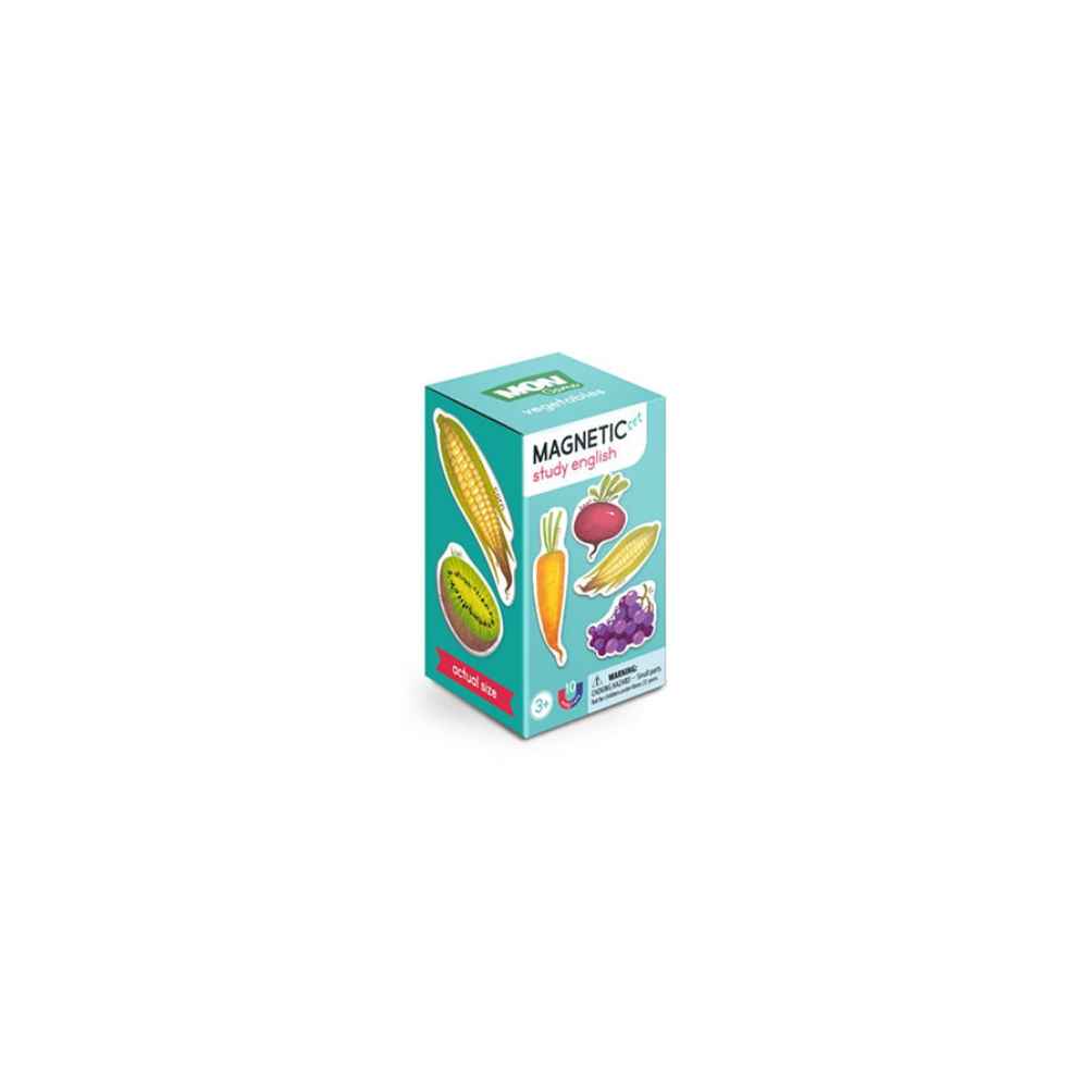 Dodo Puzzles Μαγνητικό Παιχνίδι «Αγγλικά με Λαχανικά»