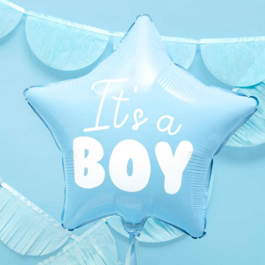 Μπαλόνι 'It's a Boy' Αστεράκι (1τμχ)