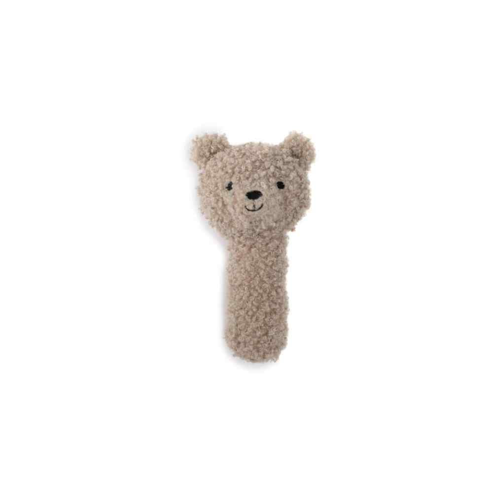 Jollein Rattle Teddy Bear Olive Green