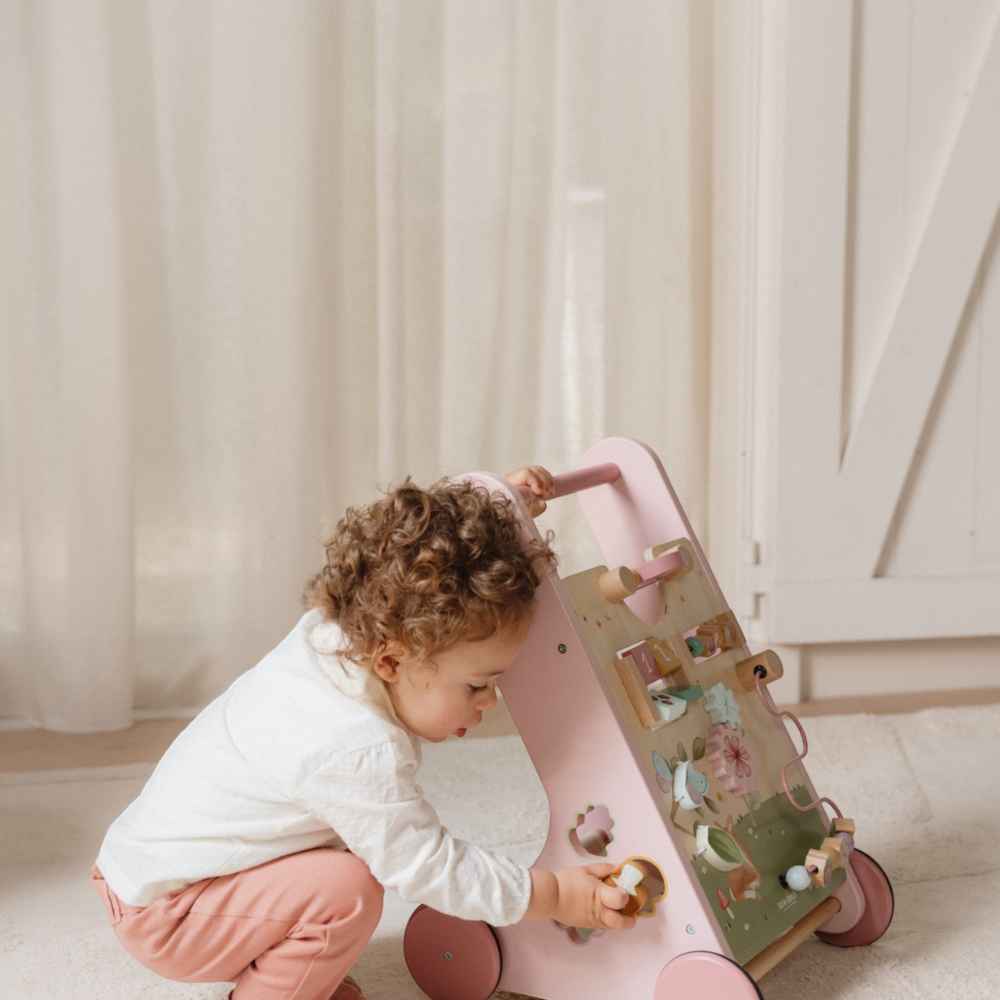 Little Dutch Καρότσι-Περπατήστρα Δραστηριοτήτων Fairy Garden FSC