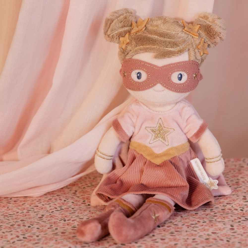 Little Dutch Κούκλα Superhero Rosa (35 εκ.)