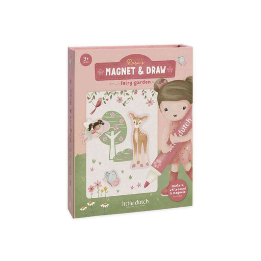 Little Dutch Μαγνητικό Βιβλιαράκι Δραστηριοτήτων Rosa