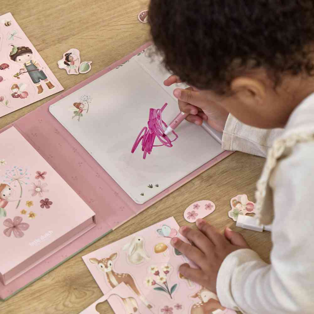 Little Dutch Μαγνητικό Βιβλιαράκι Δραστηριοτήτων Rosa