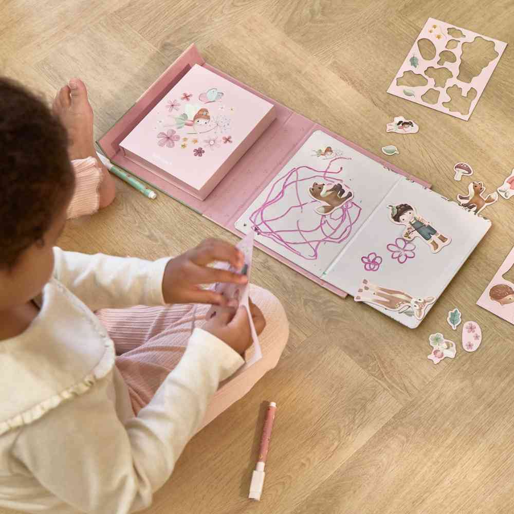 Little Dutch Μαγνητικό Βιβλιαράκι Δραστηριοτήτων Rosa