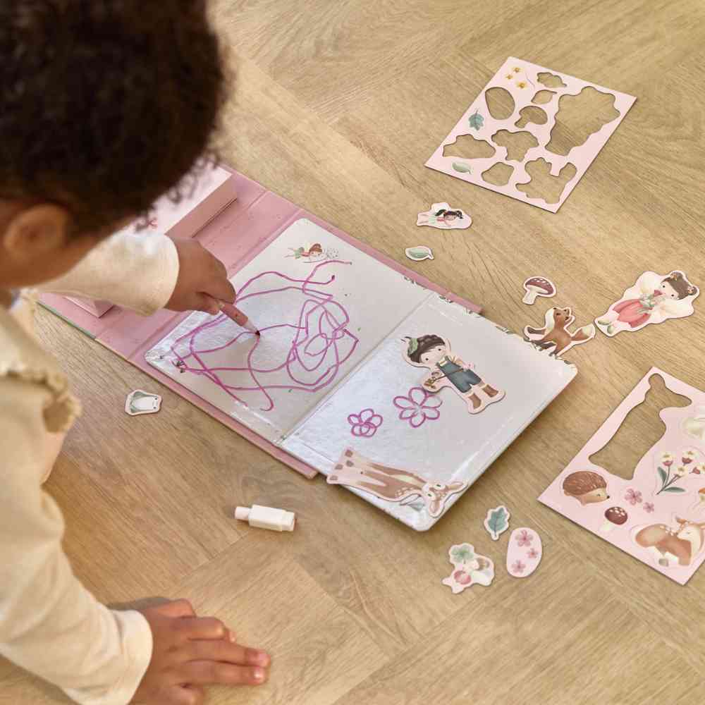 Little Dutch Μαγνητικό Βιβλιαράκι Δραστηριοτήτων Rosa