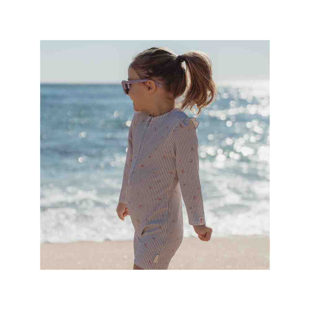 Little Dutch Ολόσωμο Μακρυμάνικο Μαγιό Dreamy Stripes