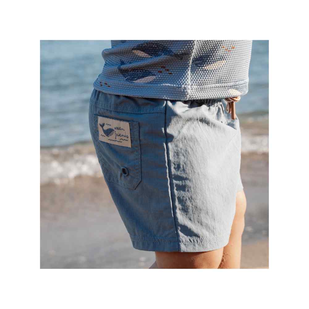 Little Dutch Παιδικό Μαγιό Βερμούδα Για Αγόρια Ocean Blue