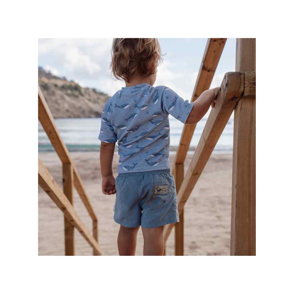 Little Dutch Παιδικό Μαγιό Βερμούδα Για Αγόρια Ocean Blue