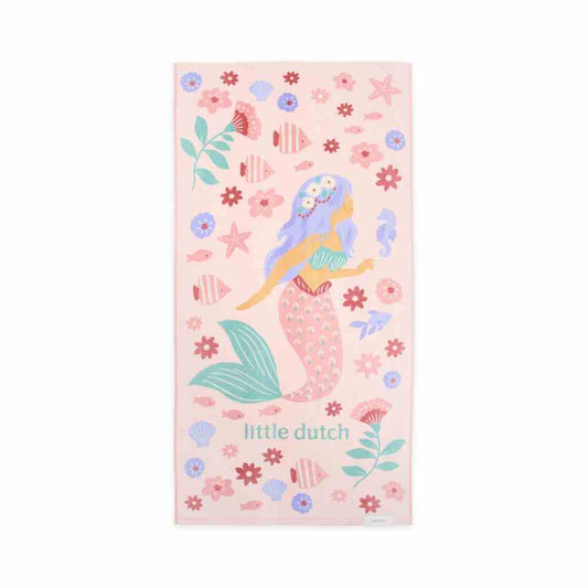 Little Dutch Πετσέτα Θαλάσσης Dreamy Mermaid Multicolour – 60x120 εκ.