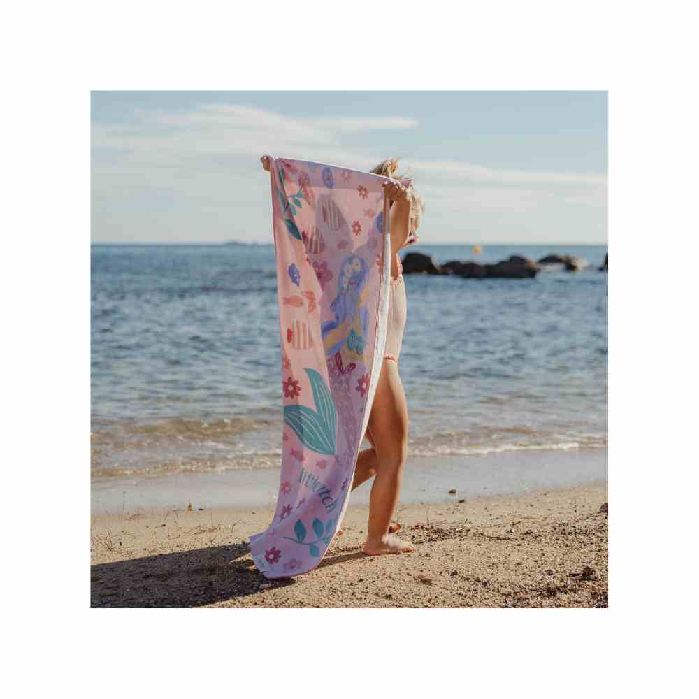 Little Dutch Πετσέτα Θαλάσσης Dreamy Mermaid Multicolour – 60x120 εκ.