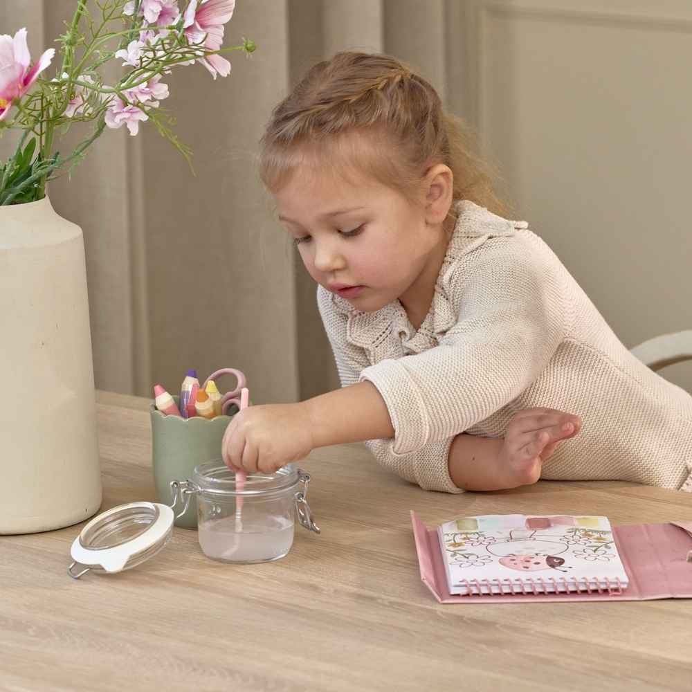 Little Dutch Σετ Ζωγραφικής Με Πινέλο Rosa Fairy Garden