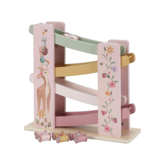 Little Dutch Ξύλινη Πίστα Αγώνων Με Αυτοκινητάκια Fairy Garden FSC