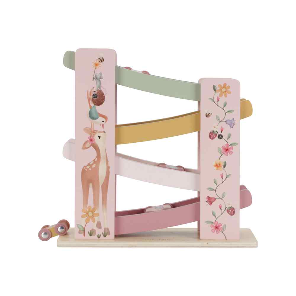 Little Dutch Ξύλινη Πίστα Αγώνων Με Αυτοκινητάκια Fairy Garden FSC